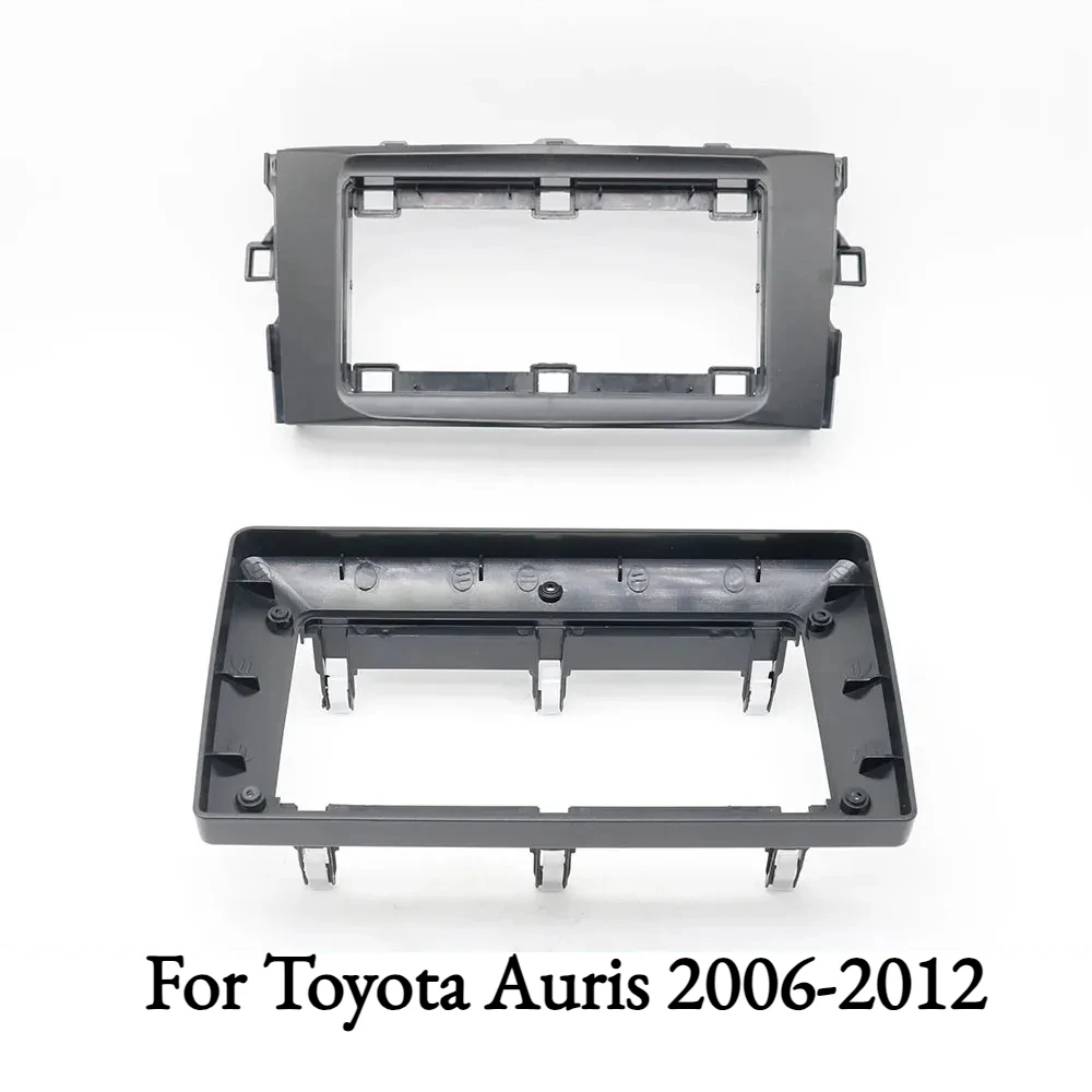 

9 Inch Car Radio Fascia Panel for Toyota Auris 2006-2012, Android Stereo MP5 Player 2 Din Head Unit Dash Frame Kit