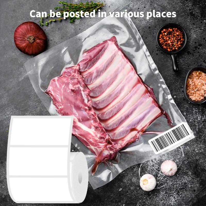 100x100mm/60x60mm/77x30mm Thermal Label for Printer Thermal Shipping Label Shipping Barcode Sticker No Carbon Band required