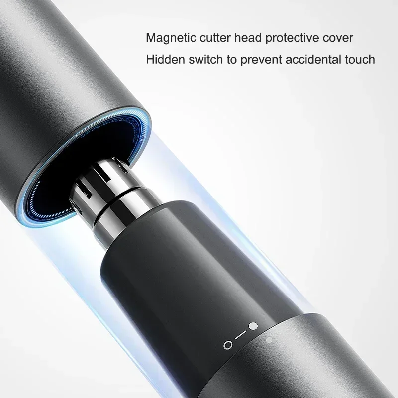 New XIAOMI Mijia Nose Trimmer No Box USB Rechargeable Painless Ear Nose Hair Eyebrow Trimmer Clipper Compact Pocket view 4