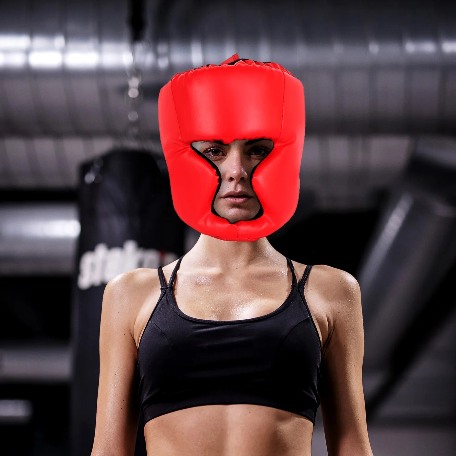 

Boxing Headgear for Boys Size Kids Martial Training Sparring Guard Protection Taekwondo Equipment