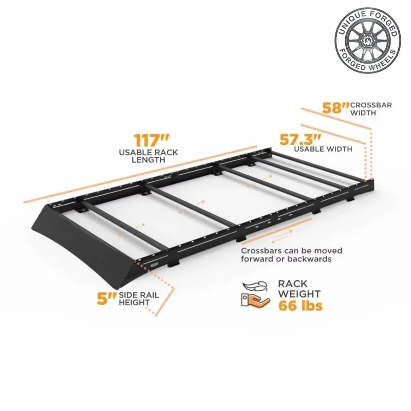26 StyleCustom Color Aluminum/Steel Roof Rack For Transit Van Roof Rack