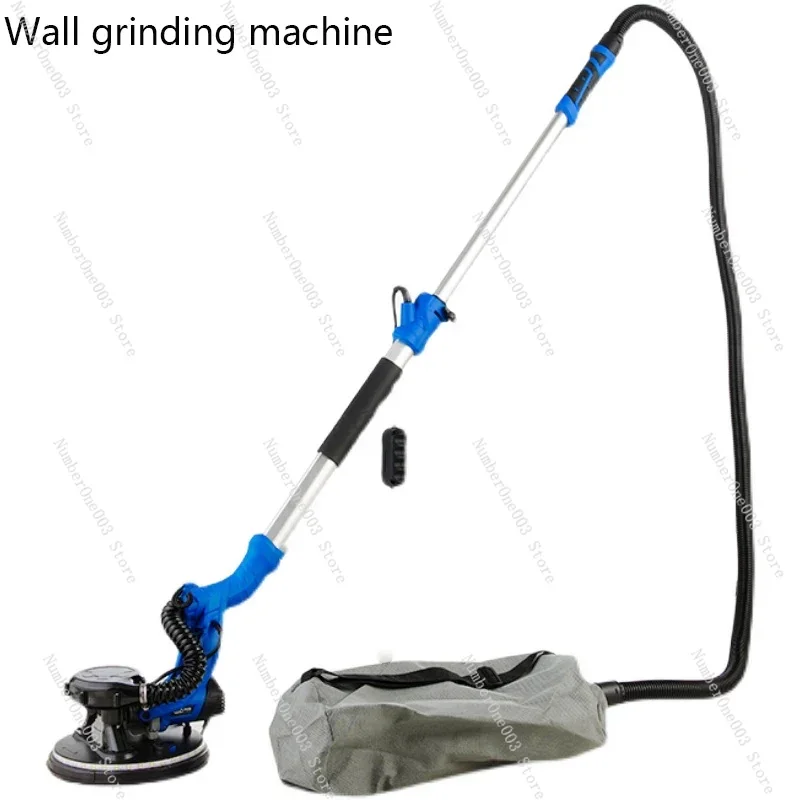 Electric Drywall Sander Pole, Wall Polisher, Dry Wall Sander, LED Strip Light, Sanding Household