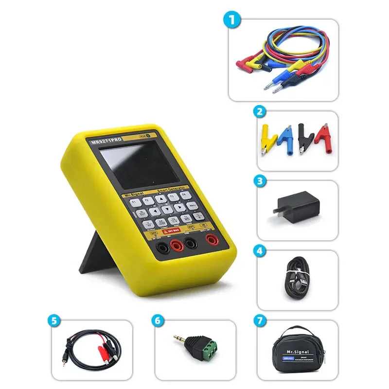 

MR9271PRO Multifunctional Signal Generator with LCD Display 4-20mA HART Communicator Simplex/Duplex Mode for Modbus Debugging