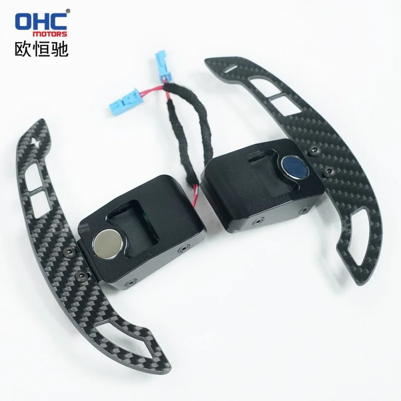 For BMW steering wheel modification Cross-border supply of FG carbon fiber magnetic shift paddles