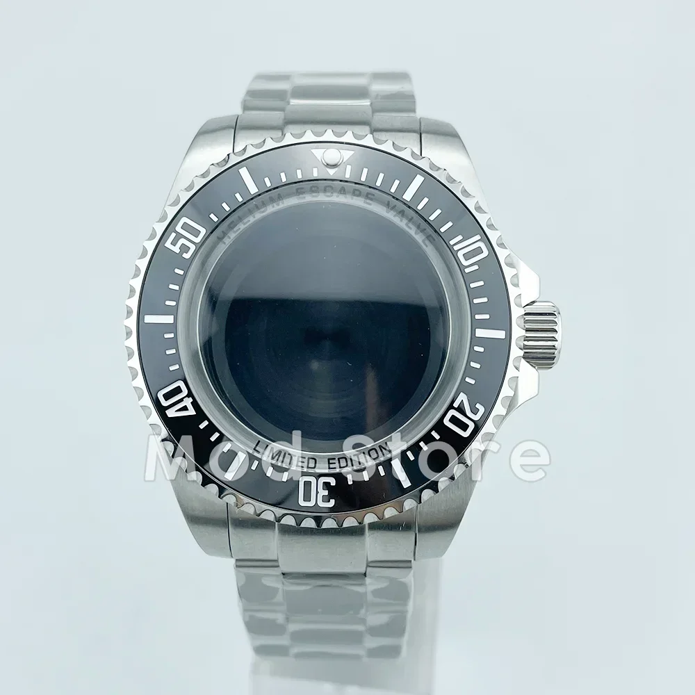 43.5mm 500m 50Bar WR DEEP SEA Homage Big Watch Case for ETA2824 NH35A Movement with BGW9 Lume Bezel Insert