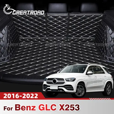 메르세데스 벤츠 GLC 클래스 X253 2016-2022 2021 2020 2019 18 17 자동 풀 커버리지 트렁크 매트 자동차 커버 패드 인테리어 액세서리 메르세데스 벤츠 GLC 클래스 X253 2016-2022 2021 2020 2019 18 17 자동 풀 커버리지 트렁크 매트 자동차 커버 패드 인테리어 액세서리