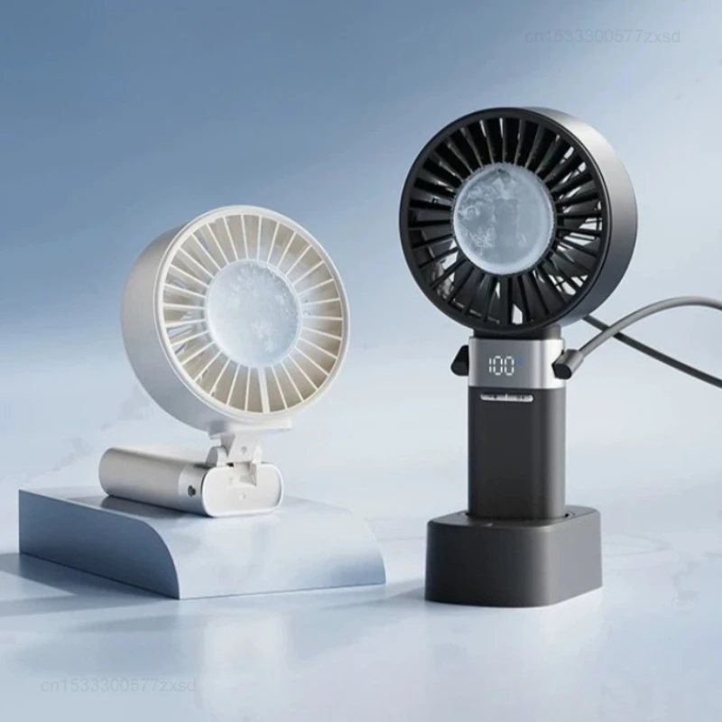 semiconductor-refrigeration-handheld-fan-6000mah-usb-rechargeable-desk-fan-foldable-outdoor-portable-hanging-neck-fan-mini-fans