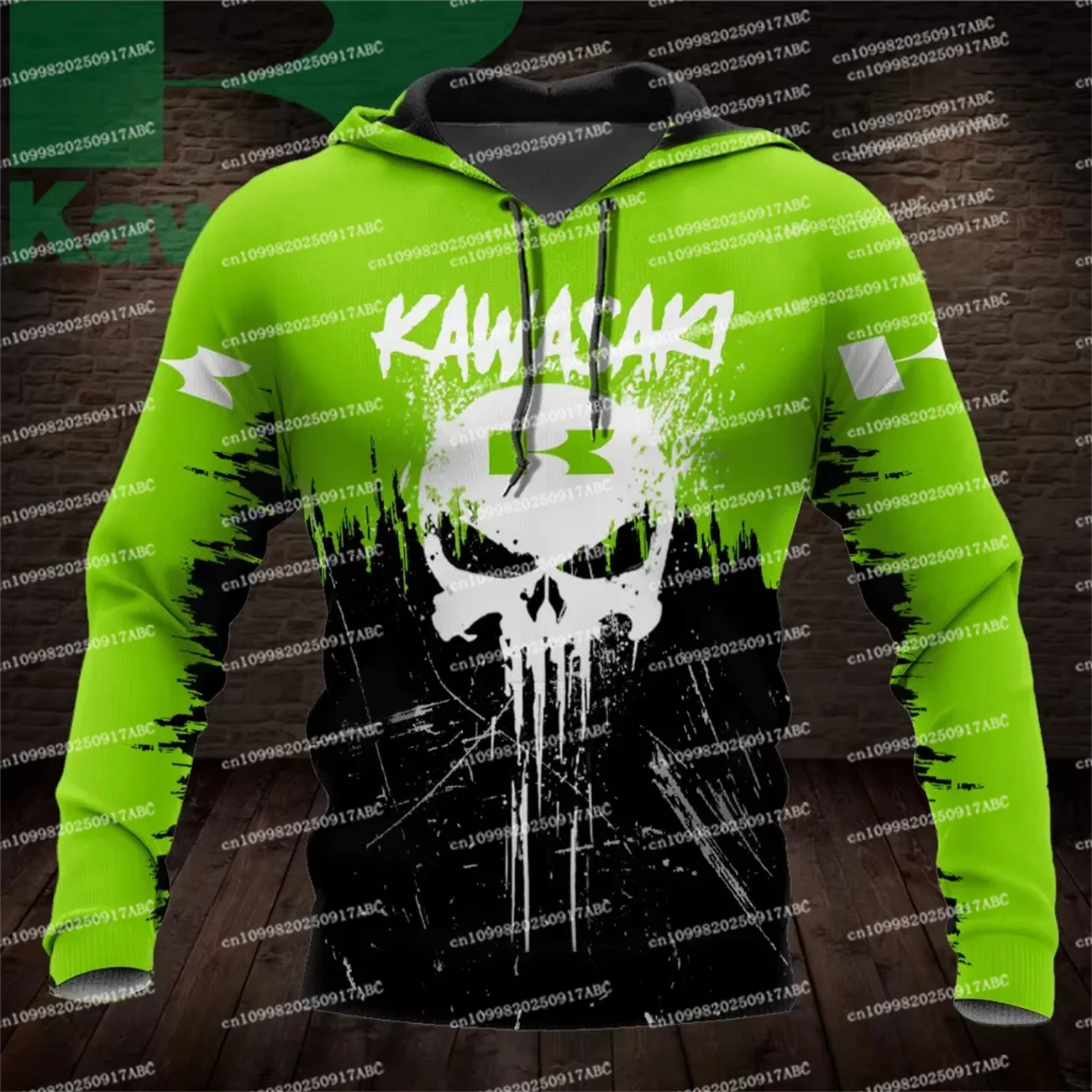 

（Kawasaki ）Men Hoodie Kawasaki Hoodie Women's Hoodie Sportswear Racing Suit Men's Hoodie Motorcycle Uniform Outdoor Casual Wear