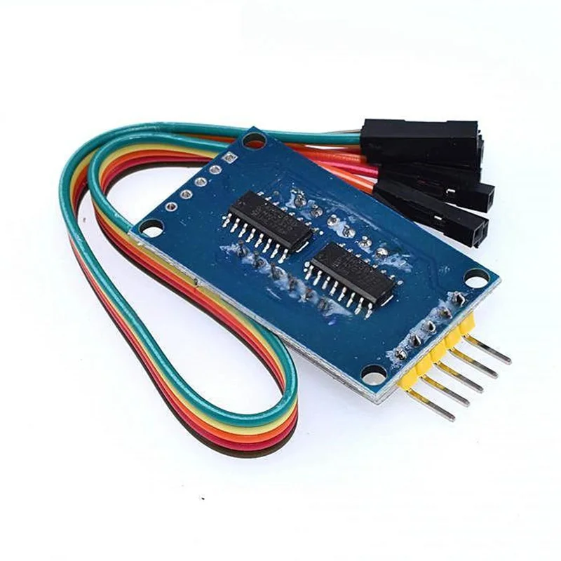 وحدة عرض LED بسبعة أجزاء 0.4 بوصة 4 بت 74HC595 شاشة عرض مكونة من 4 أرقام و7 أجزاء
