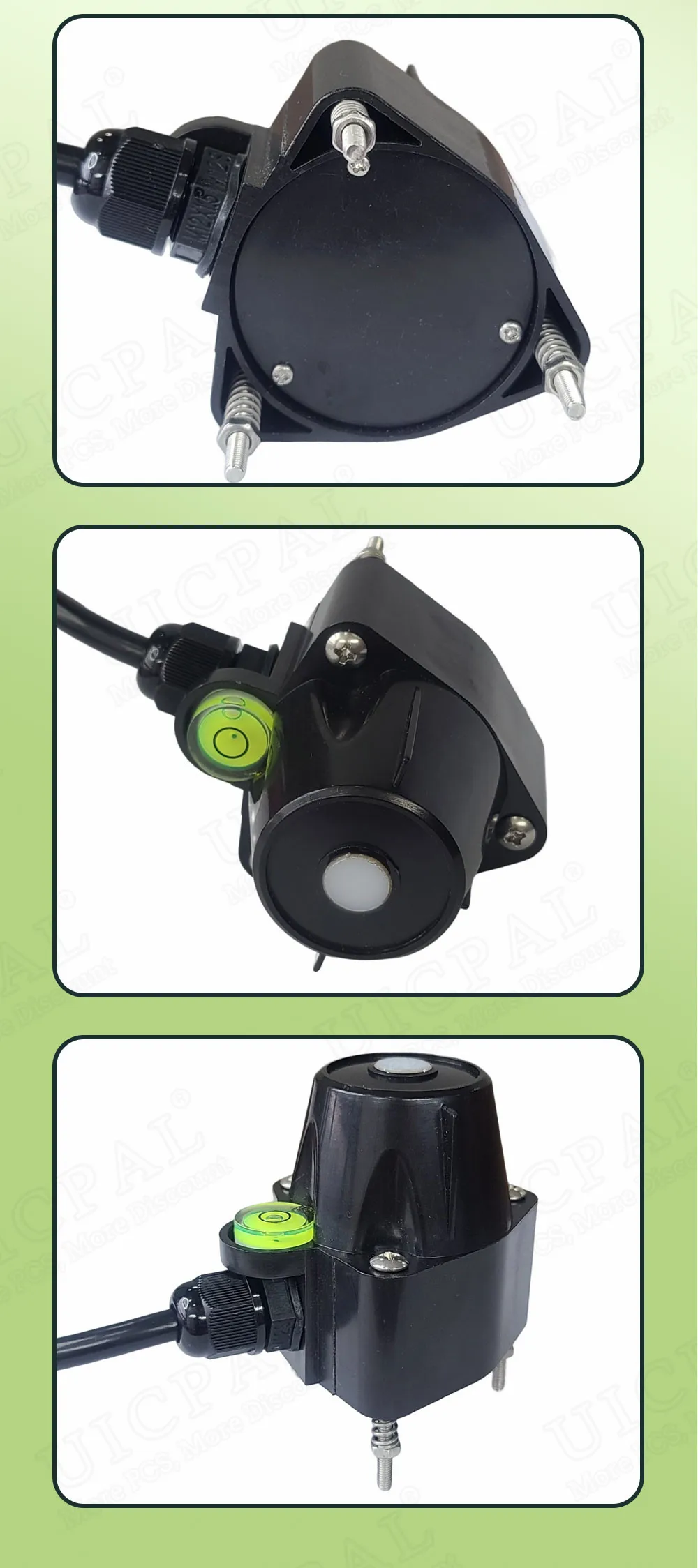 Umgebungslicht-Beleuchtungsstärkesensormodul 400–1100 NM, Sonnenlichtintensitätssender, Messung 0– 200000 LUX 4-20mA RS485 Modbus – Detail 10