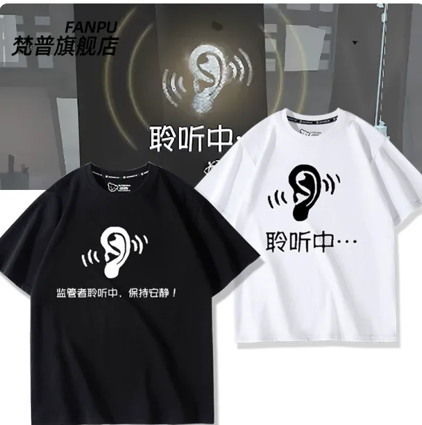 Japanisches Anime Identity Ⅴ Kurzarm-T-Shirt, Sommer-Cosplay-Kostüm, lässige lockere Oberteile für Studenten, neue Geschenke FP
