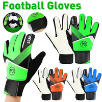 Goalkeeper Gloves Strong Grip for Soccer Goalie Goalkeeper Gloves Anti-Slip Waterproof Size 5/6/7 Football Gloves for Kids Adult