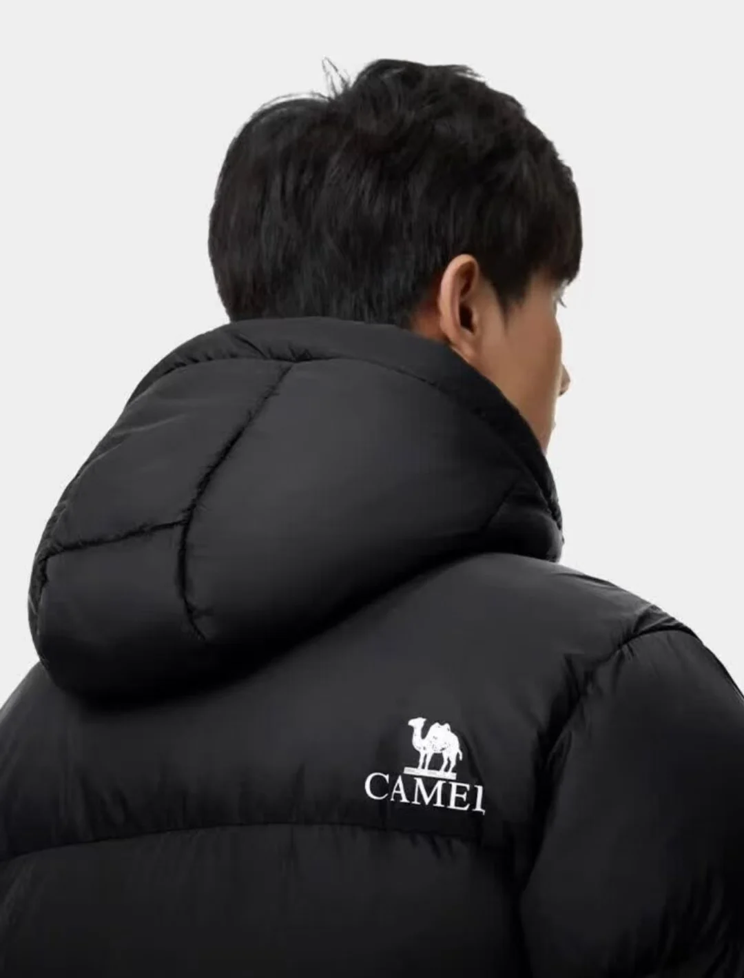 معطف دافئ كاجوال أنيق للسفر للرجال من الجمل، معطف رجالي مقاوم للرياح ومقاوم للماء لتسلق الجبال في الشتاء