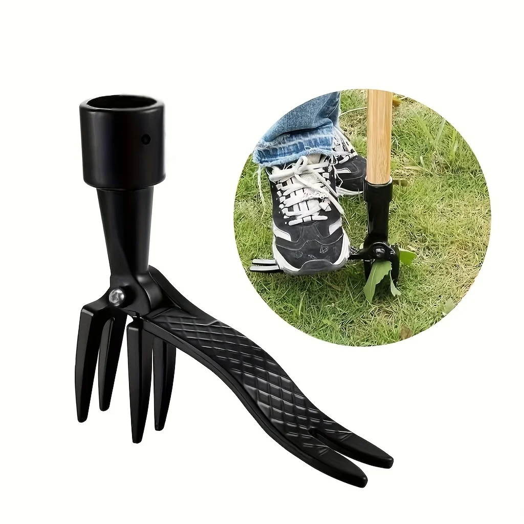 Stand Up Weed Puller Tool Weeding Head Replacement Claw Weed Remover Hand Tool For Outdoor Garden Lawn Without Bending Kneeling