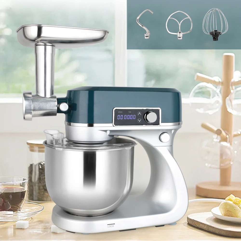 

Factory Wholesale Kitchen Appliances Home 3in1 Multifunctional Stand Mixer With Blender And Meat Grinder Parts Food Mixers