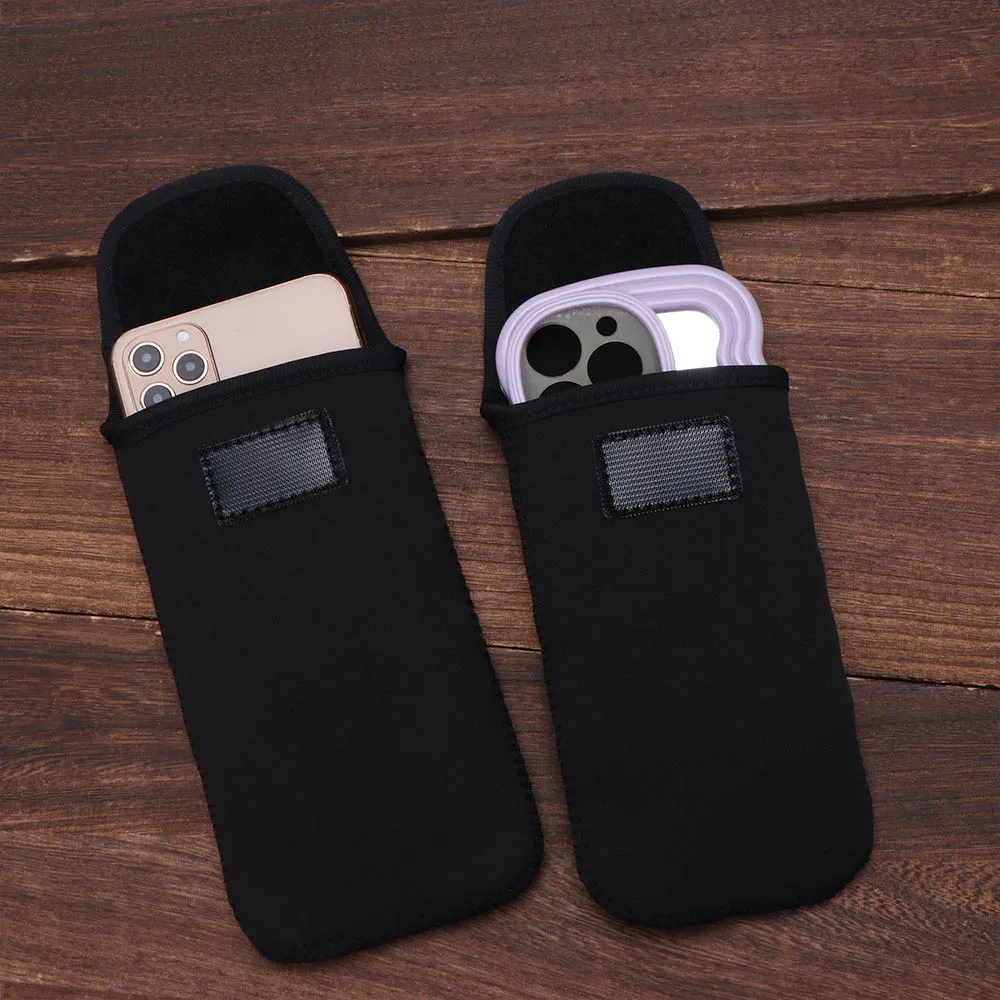 Funda Protectora para Teléfono Móvil de Neopreno, Bolsa Protectora Portátil para Teléfono, Funda Impermeable a Prueba de Golpes para Teléfono Móvil