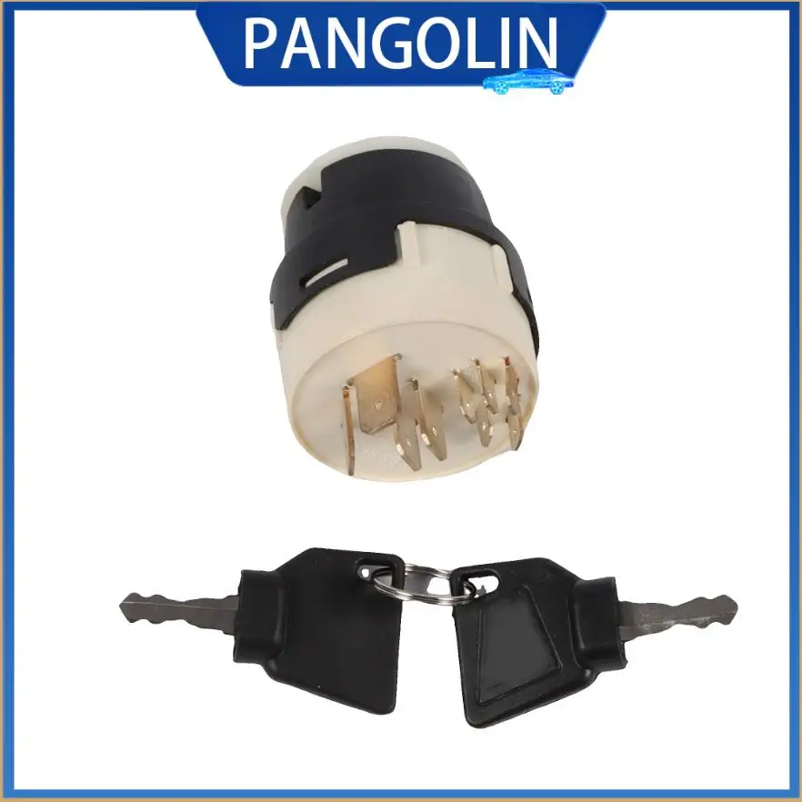

PANGOLIN 2 Keys Ignition Switch For JCB JCB200 JCB220 PART NO 701/80184 701/45500 Fits for JCB New Holland Heavy Equipment