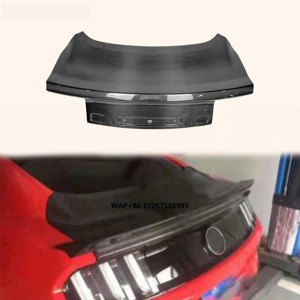 

For Ford Mustang 2 Door 2015-17 Carbon OE Style Rear Bumper Trunk Boot Lid