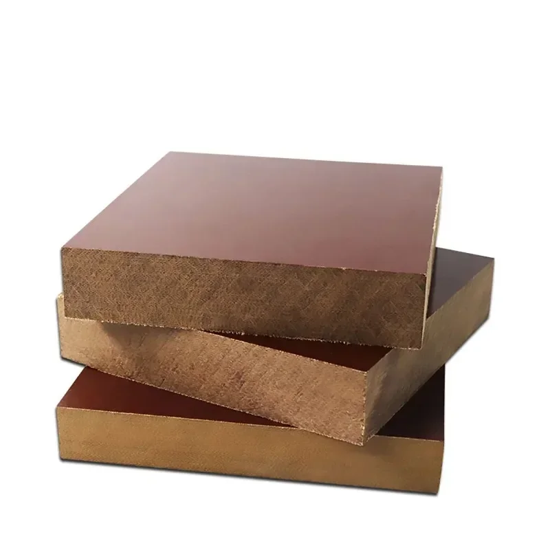 Thick 2-50mm Composite Insulated Glulam Board  Phenolic Bakelite SheetElectrical Wooden Fabric Plate Resin Laminate CNC DIY Part
