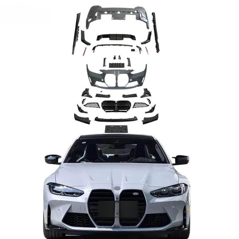 

Auto Parts Car Bumper for 4 Series G22 Change M4 Body Kit Front Rear Bumper Assembly Grill Side Skirts