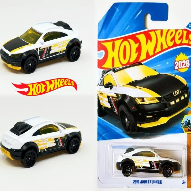 Hot Wheels Diecast Alloy Car Model 2019 Audi Tt Safari Hw Dirt Mini Vehicle For Collection Display Adult Collectible Hobby