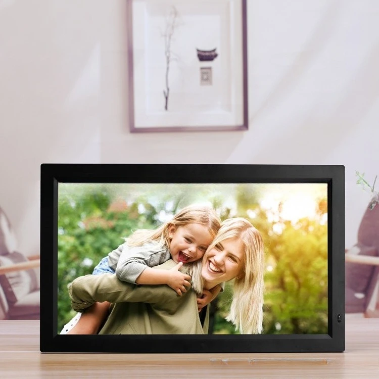21.5 inch/22 inch electronic album high definition ips screen digital photo frame, automatic carousel picture video
