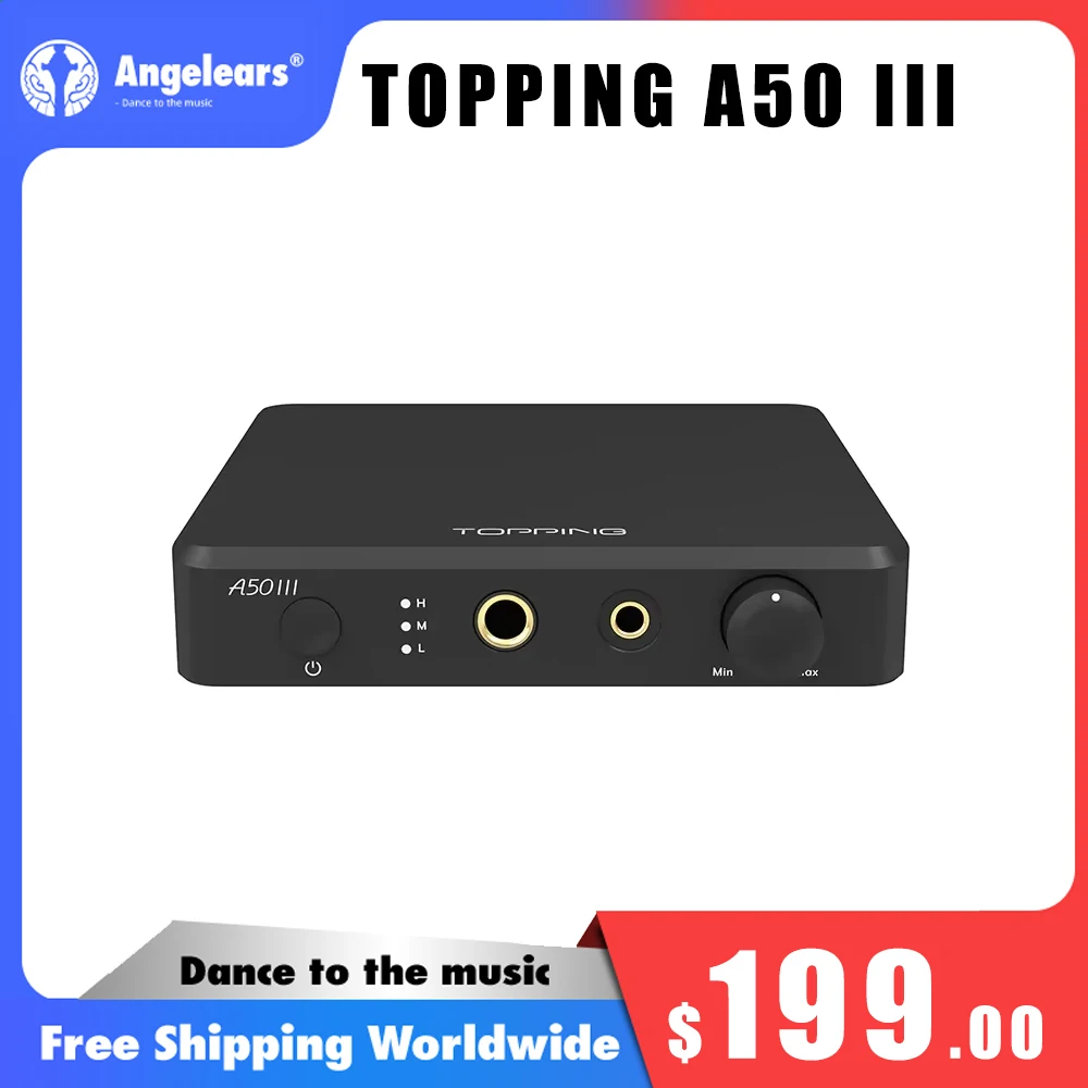 TOPPING A50 III Fantasy HPA for desktop 4.4 Balanced Power Amplifier A50III Amp