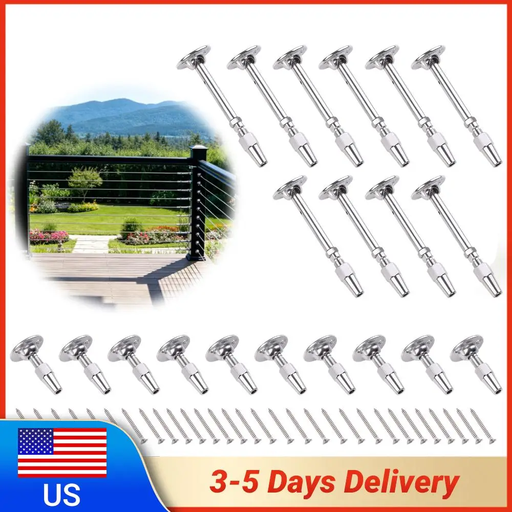 

Комплект фурнитуры для тросовых ограждений: натяжитель троса C0981-1004 (10 шт.) и поворотные концевики C0981-S104 (10 шт.)