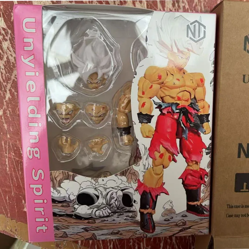 En Stock N & T Dragon Ball Shf Super Saiyan Son Goku figura de acción de Anime batalla dañada 3,0 cuerpo semanal Color juguetes móviles regalo