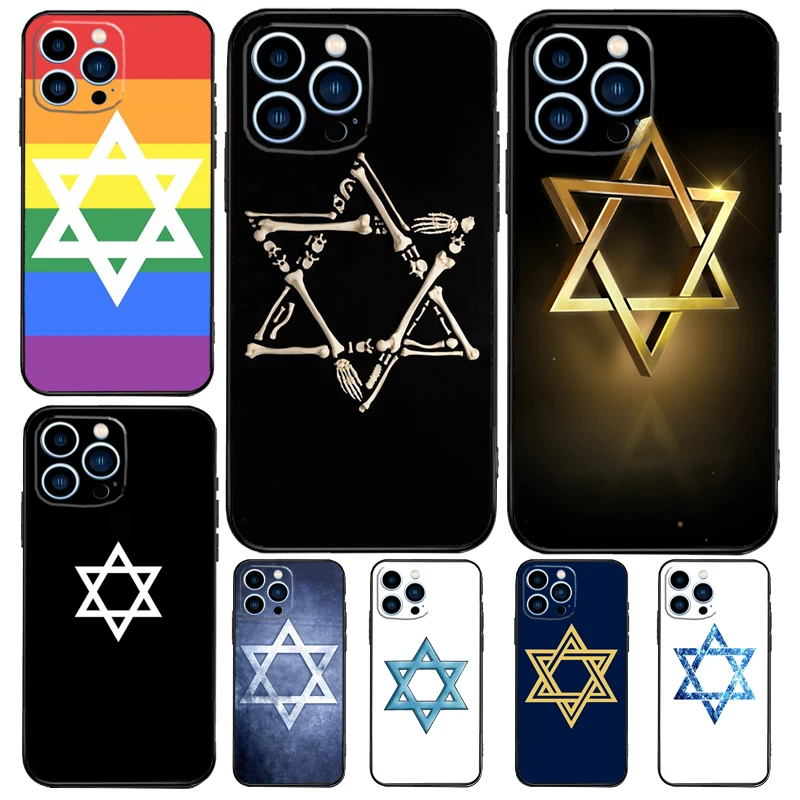David Jewish Star Symbol Case For Samsung Galaxy A56 A06 A16 A36 A55 A35 A33 A53 A13 A23 A17 A54 A34 A14 A52 A32 A15