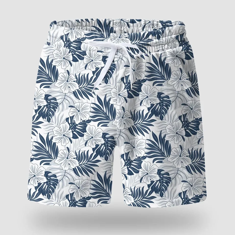 Men'S Solid Triangular Swimming Trunks Mens Spring Summer Casual Shorts Pants Printed Sports Beach Pants With Bermuda Masculina