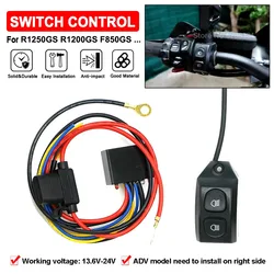 For BMW R1200GS Motorcycle Handle Fog Light Control Switch Button Smart Relay Wiring Harness For R1250GS Adventure F850GS F750GS