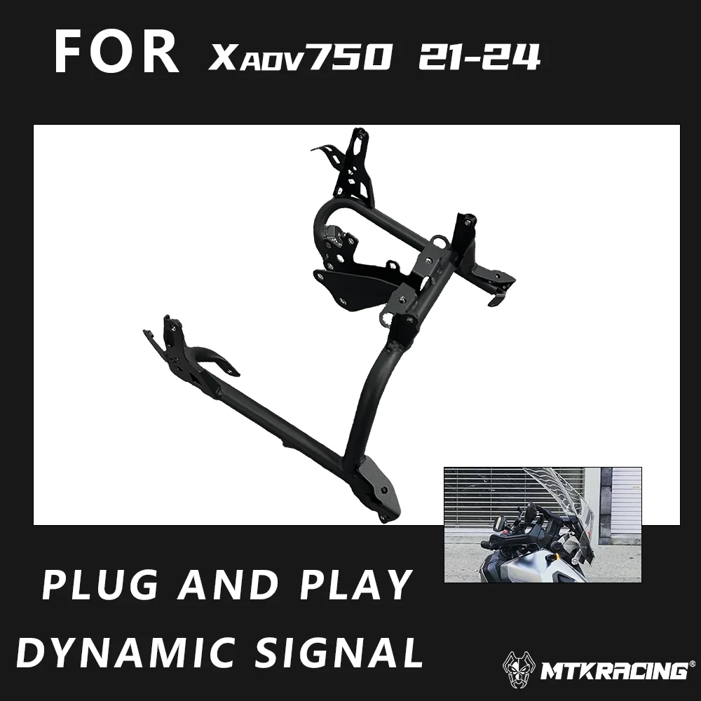 

Headlight Fairing Stay Bracket Mount Fit FOR HONDA XADV750 2021 2022 2023 2024 Headlight Bracket