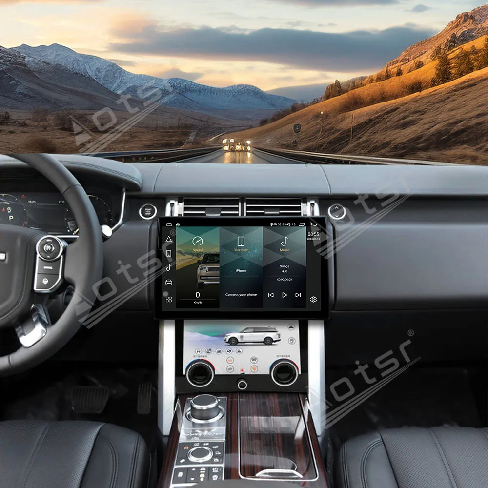 

Автомагнитола 13.3' с Carplay для Land Rover Range Rover Executive 2013-2016, стереоплеер, GPS-навигация, мультимедийный проигрыватель, HD сенсорный экран