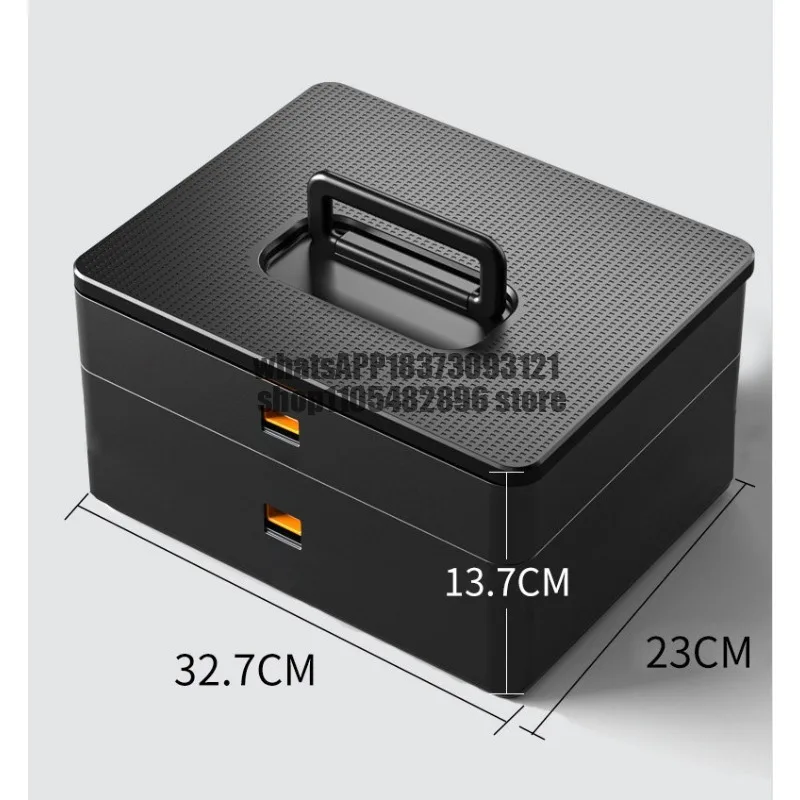 Toolbox Storage Box Industrial Grade Household Portable Multifunctional Electrician Maintenance
