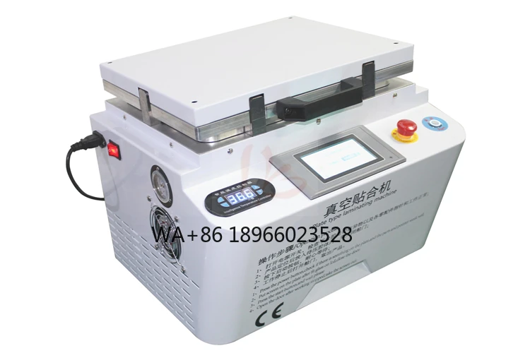 888A + Automatic Air Lock All-in-One Electric Touch Screen Vacuum Laminator with OCA Soft and Hard Airbag Type