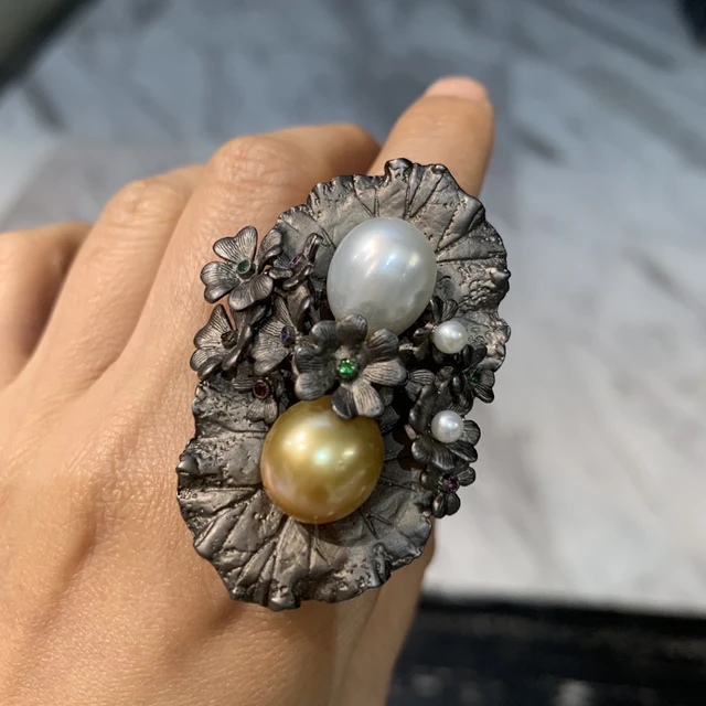 Pearl ring setting only deals