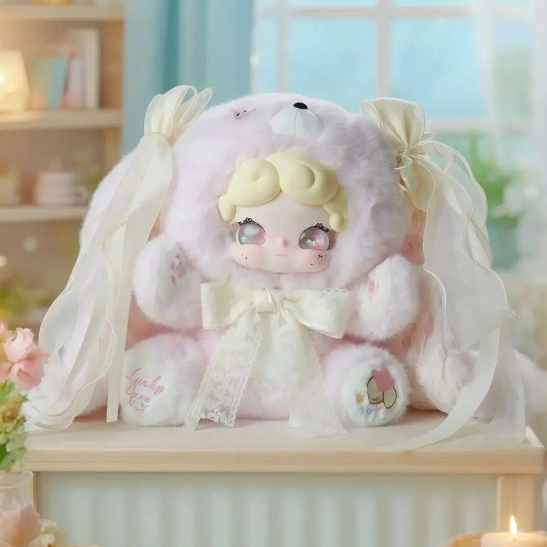 2025 cervo da sorte nai doce chá coelho 600% boneca grande caixa cega areia movediça globo ocular detalhe bordar o melhor presente