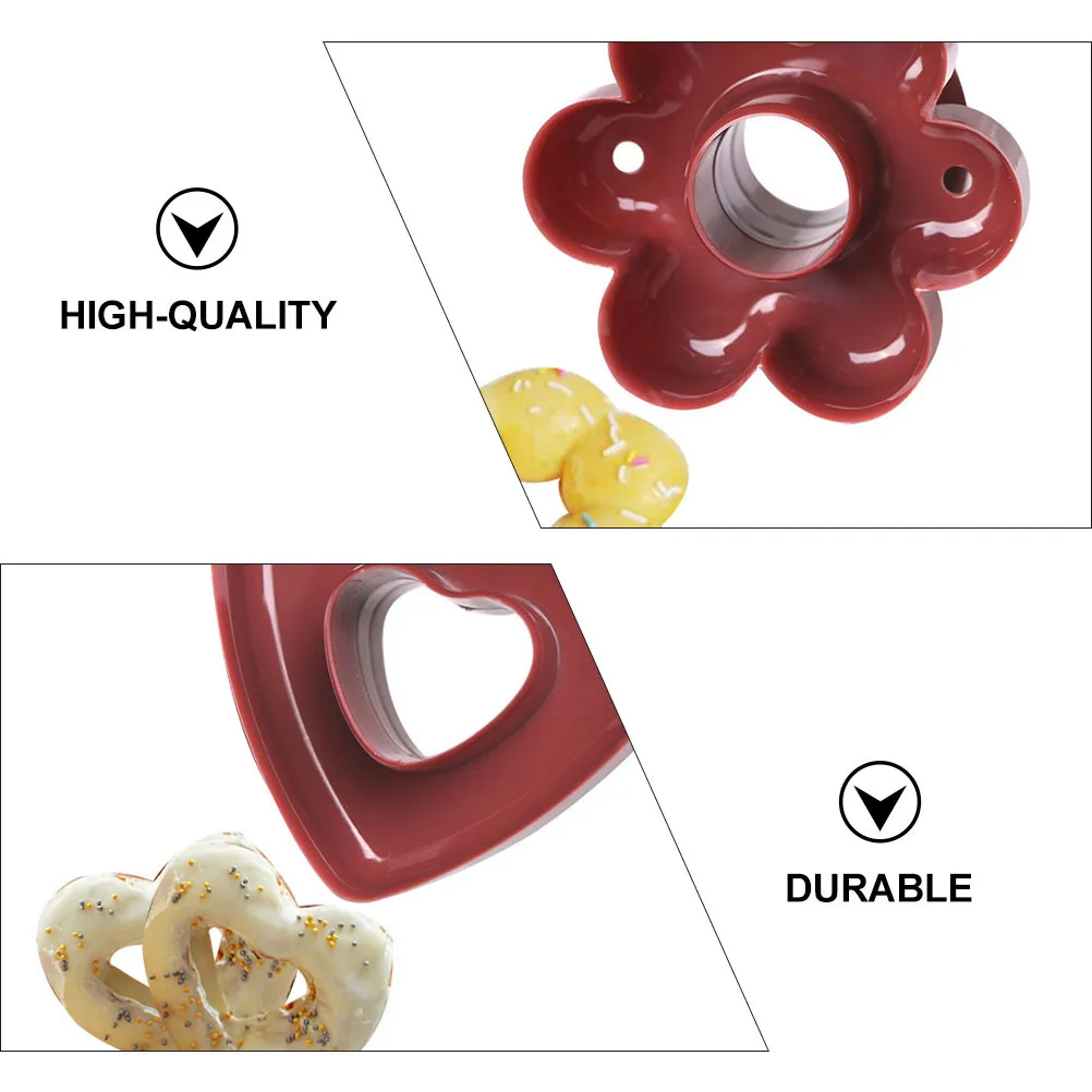 

3pcs Donut Diy Doughnut Mould For Baking Cakes Pastry Desserts Biscuit Kitchen Supplies Baking Donut Casting Mould Tray