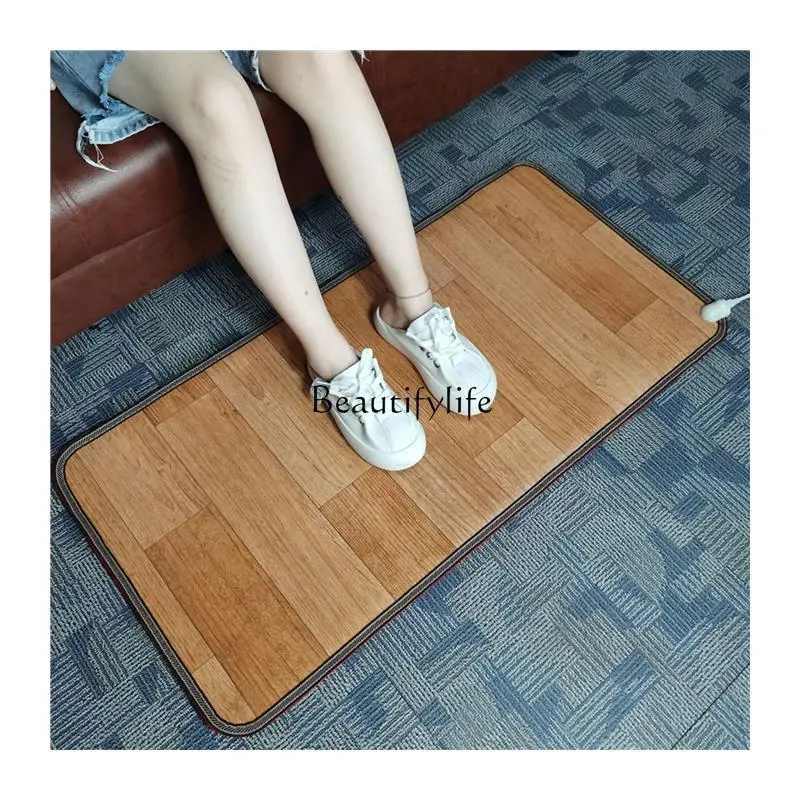 2 110V carbon crystal graphene foot warmer, American and Japanese household living room heating floor warmer, heating carpet