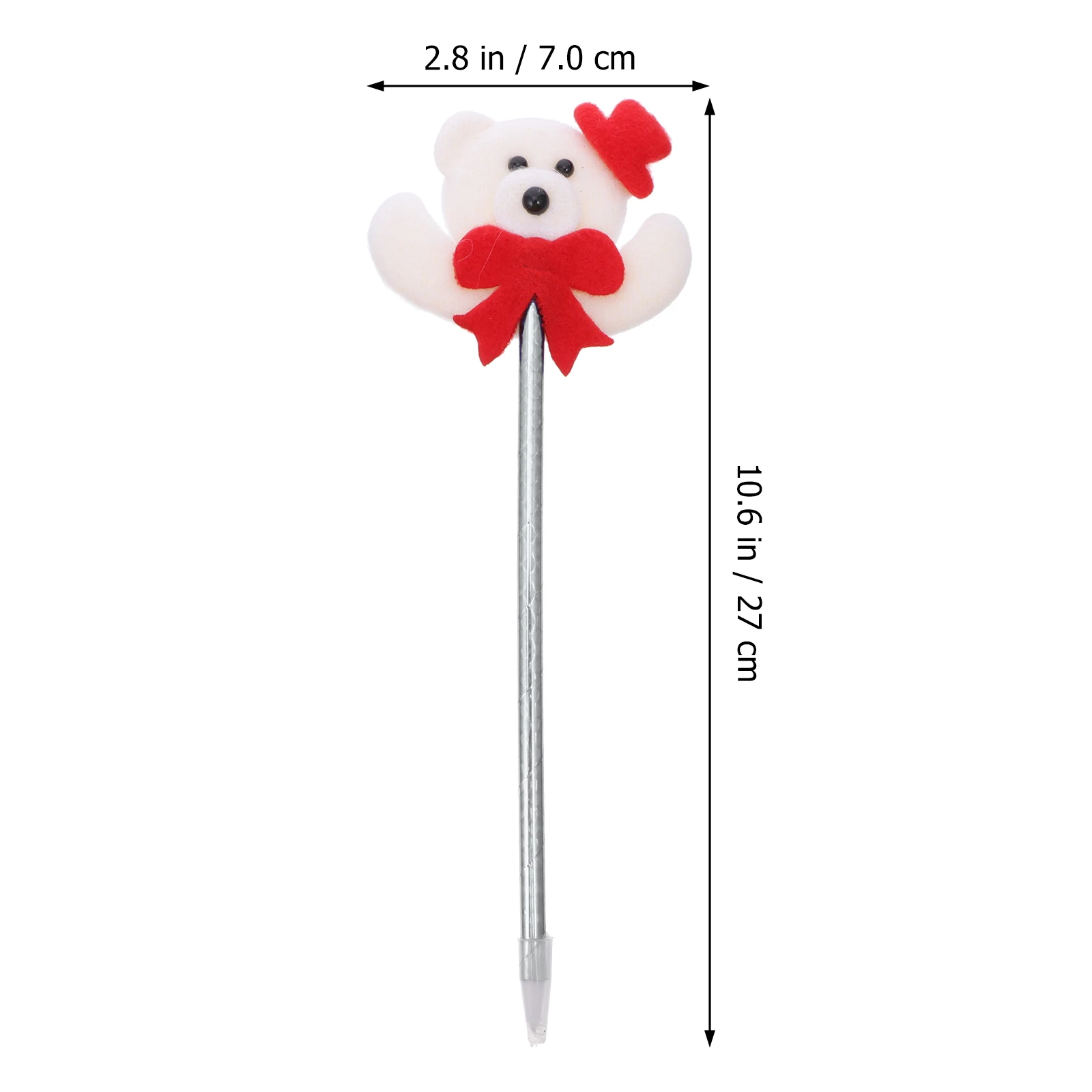 

8Pcs Luminous Xmas Ballpoint Pens Christmas Elements Design for Daily Writing Coloring Crafting Stationery Gift Idea