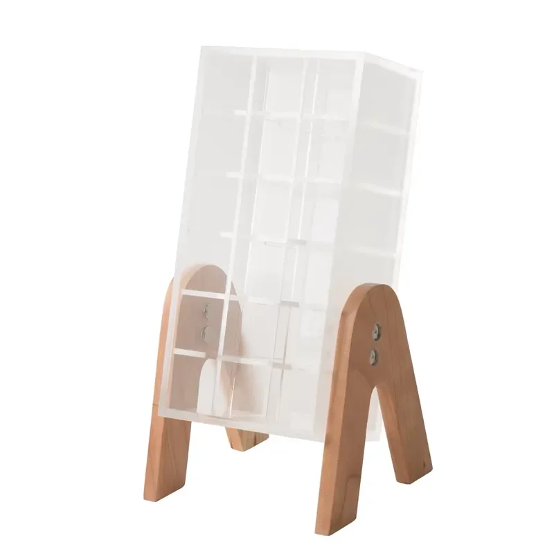 Transparent acrylic desktop storage box, multi-layer cosmetic storage box, vertical lipstick rack 2026 new products are