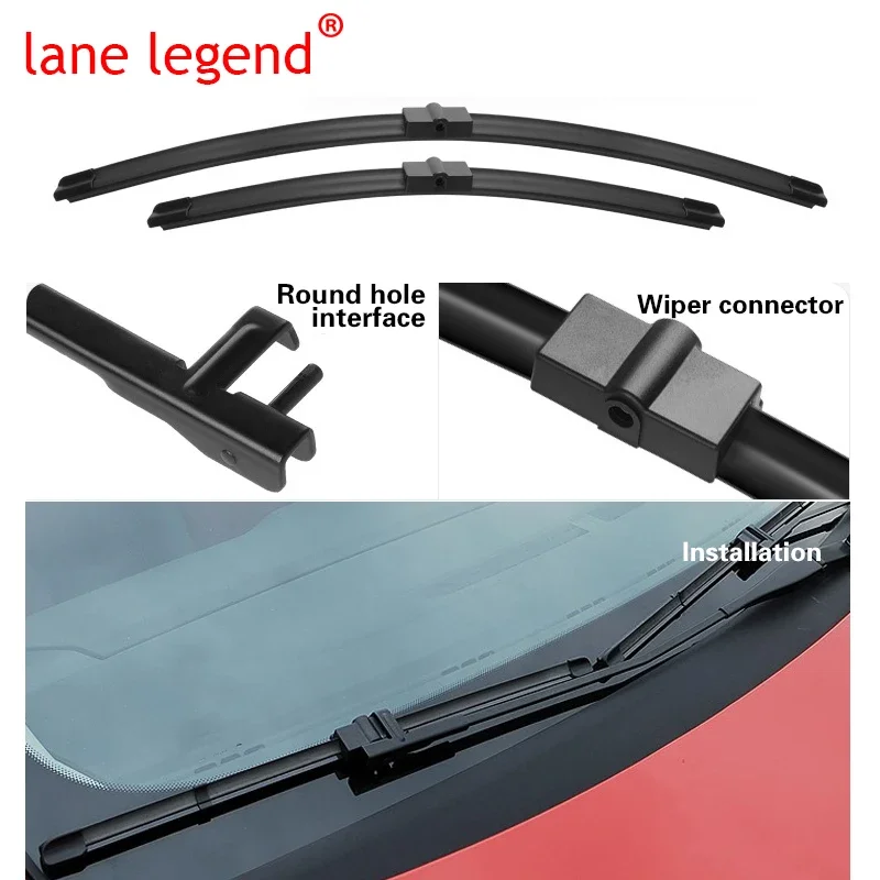 Car Wiper Front Rear Wiper Blades Set For Ford Focus 2 2004-2011 Windshield Windscreen Front Rear Window 26\