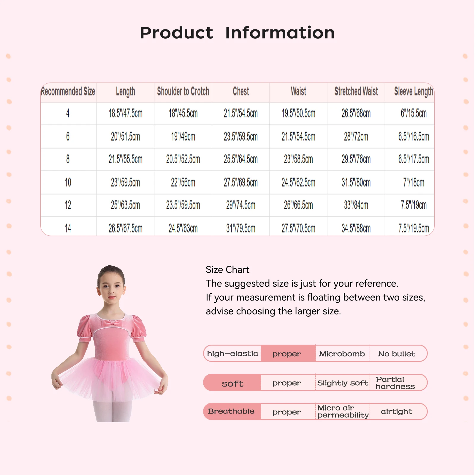Kids Girls Ballet Tutu Dresses Bowknot Puff Sleeves Ballerina Velvet Tulle Dress Gymnastics Leotard Princess Party Dance Dress