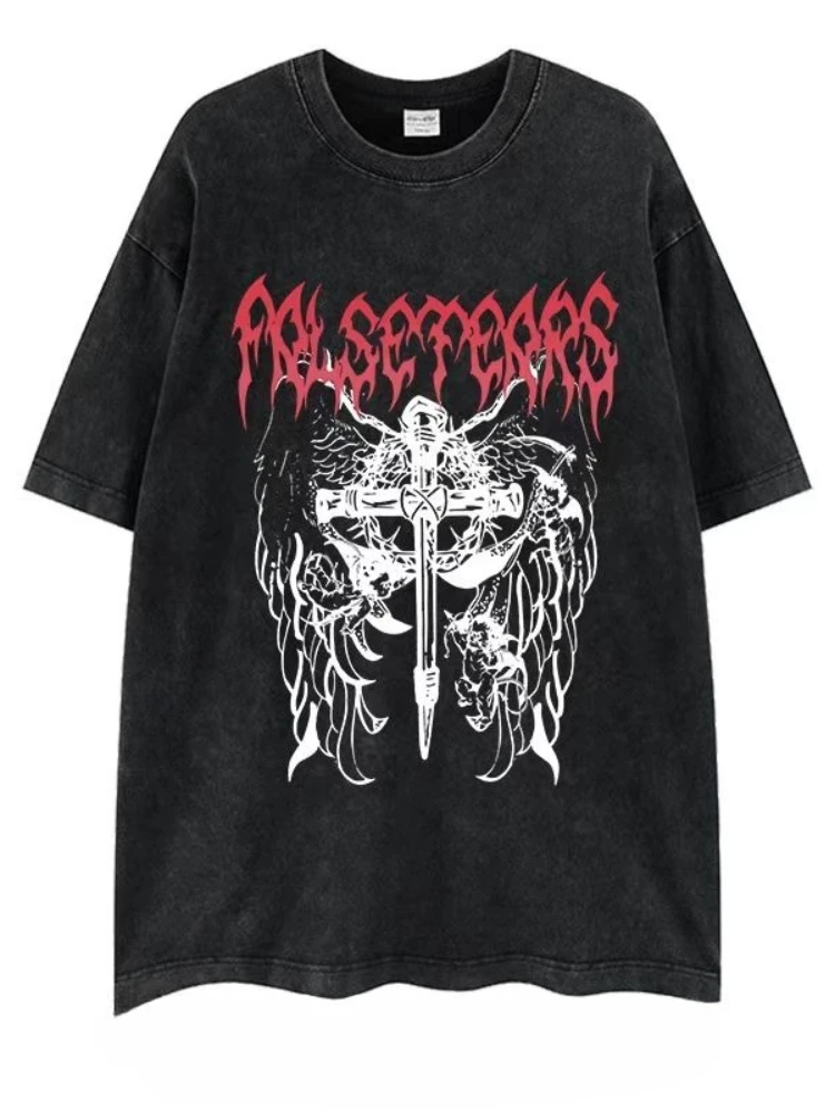 

Эстетические свободные топы в стиле хип-хоп, женские модные повседневные футболки с коротким рукавом Y2k, уличная одежда с круглым вырезом в стиле Харадзюку, шикарная одежда, новинка