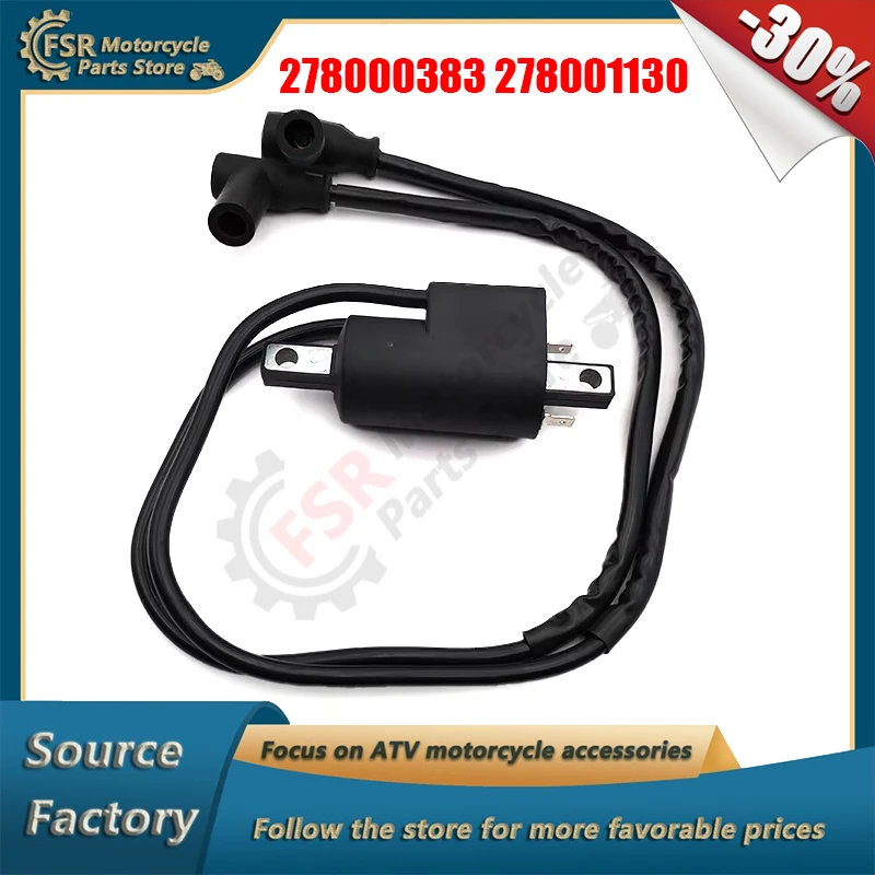 IGNITION COIL,FOR SEADOO 96 97 1996-1997 GSX GTX XP 787 800 1998 GSX LTD JET SKI PARTS 278000383 278001130