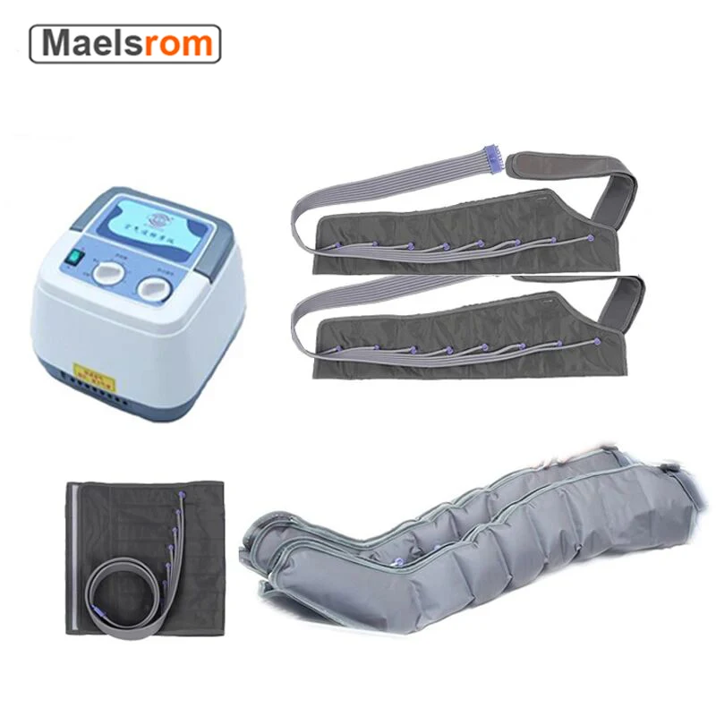 Leg Air Compression Massager With 8 Chambers Leg Arm Waist Vibration Massager Wraps Pneumatic Air Wave Pressure Machine