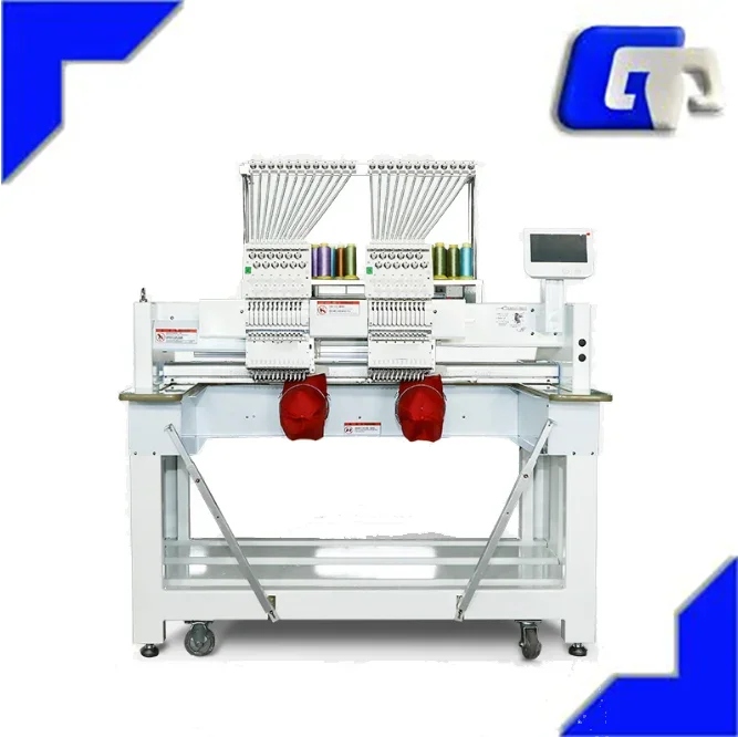 2 Heads Flat Embroidery Machine At Great Price