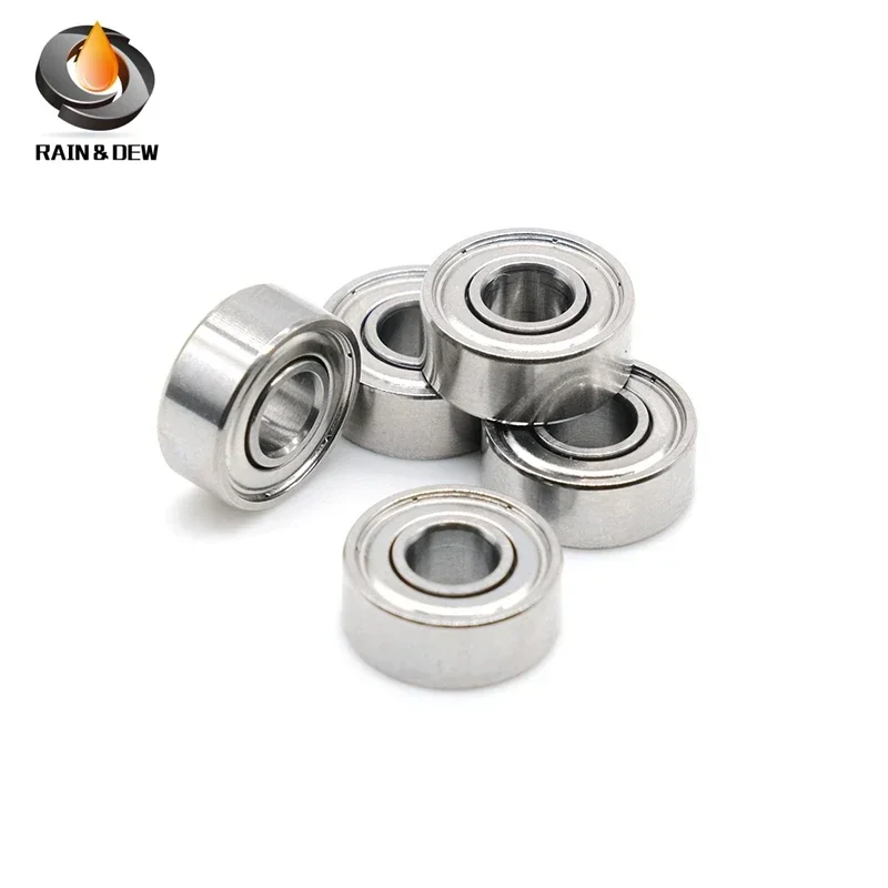 10PCS MR104ZZ Handles Bearing 4x10x4 mm For Strong Drill Lab Handpiece MR104 ZZ ABEC-9 Ball Bearing Nail