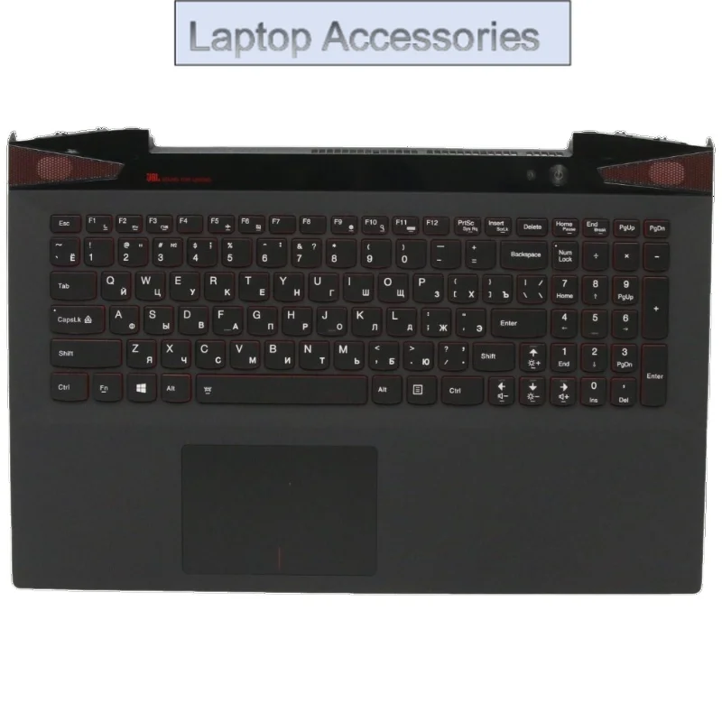 

Новый оригинальный RU русский черный верхний чехол для клавиатуры, упор для рук, чехол для Lenovo Y50 70 F ouch 5CB0F78788